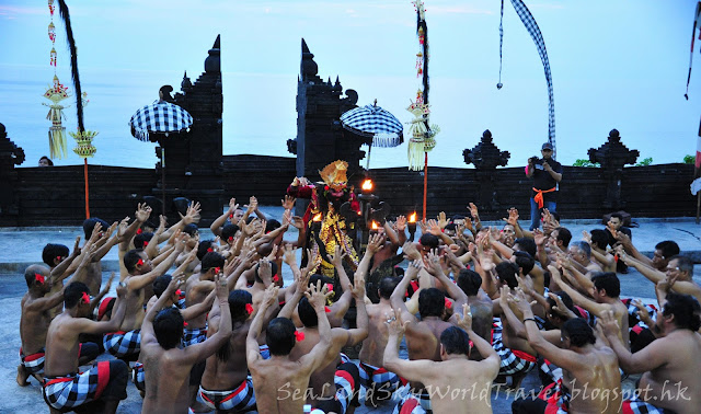  峇里, bali, Uluwatu Temple, kecak dance