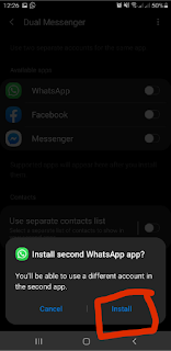التطبيق whatsapp