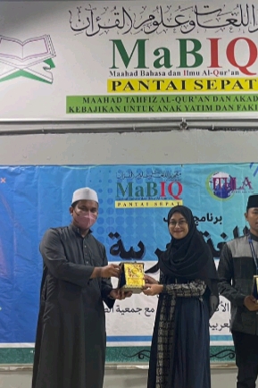 Pengabdian Mahasiswa Pendidikan Bahasa Arab IAIN Palangka Raya ke Ma’had Bahasa dan Ilmu Qur’an (MaBIQ) di daerah Pahang, Kuantan Malaysia