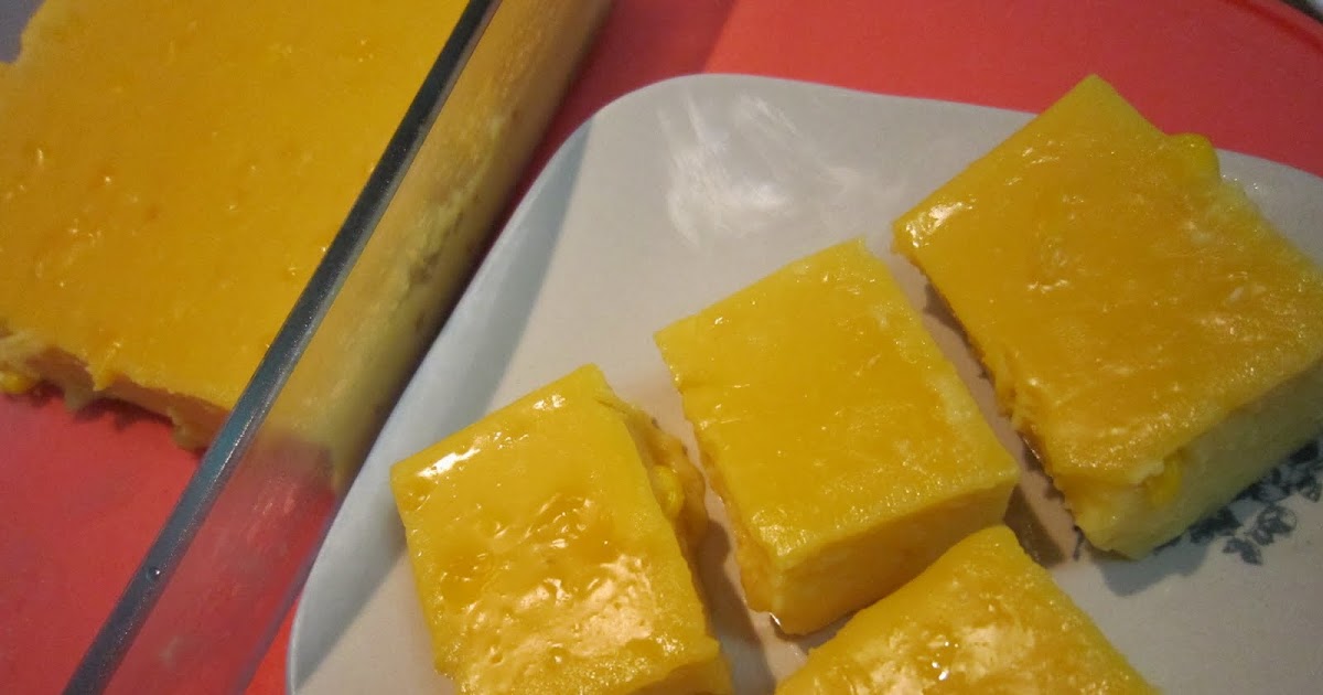 Journey to simplicity: puding jagung