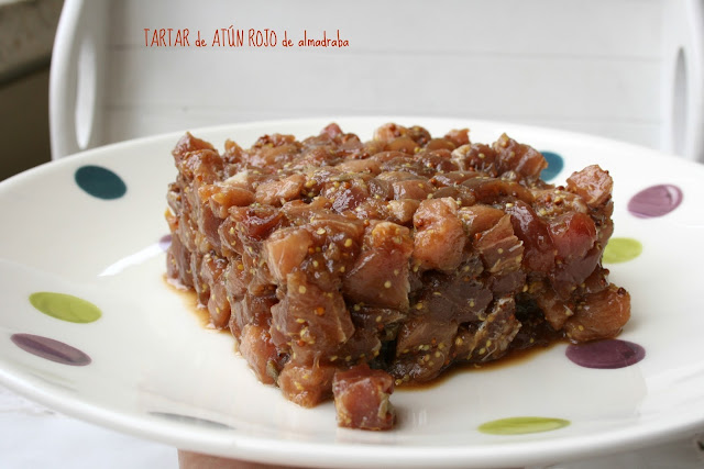 Tartar de atún rojo de almadraba