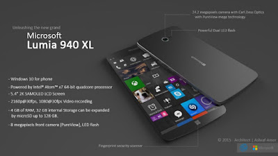 Lumia 940 XL Microsoft launches Windows 10 powered Lumia smartphones