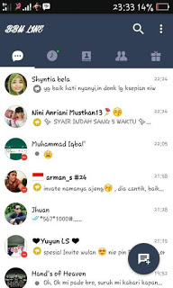 Download BBM MOD Line Messenger v3.2.0.6 APK Versi Terbaru