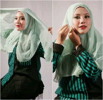Model 3. Trend Hijab Modern Terbaru 2016 image