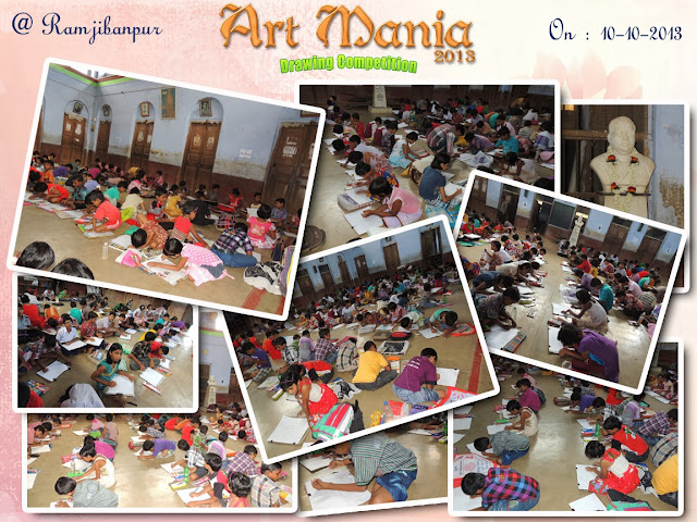 Art Mania 2013 Drawing Competition Ramjibanpur