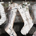 Old Time Wood Christmas Stockings