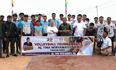 Turnamen Bola Voli Tina Wiryawati