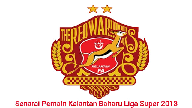 Senarai Pemain Kelantan Baharu Liga Super 2018