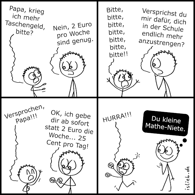 Taschengeld Comic - islieb