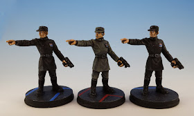 Imperial Officers, Imperial Assault FFG (2014, sculpted by Benjamin Maillet)