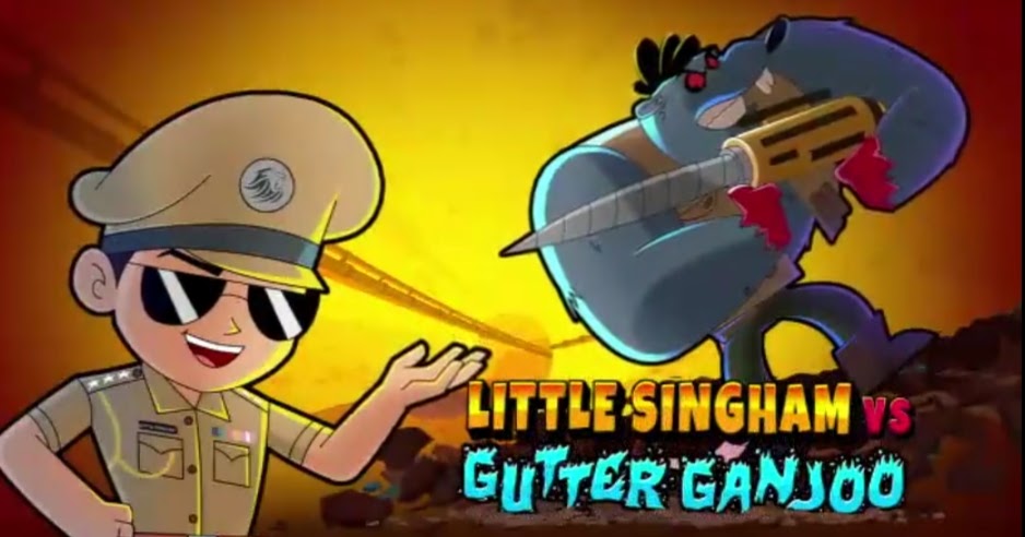Little Singham Vs Gutter Ganjoo Full Episode in Hindi ...