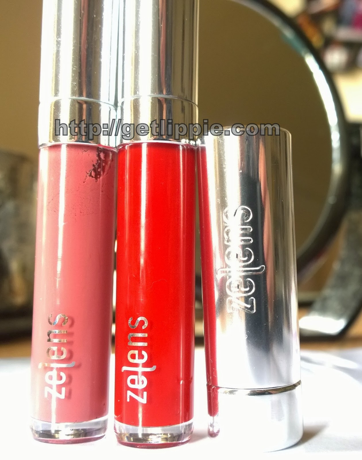 Zelens Lip Enhancer and Lip Glaze in Rouge and Nude