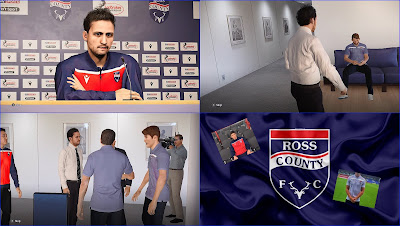 PES 2020 Ross County Polo Shirts & Track Suits by PESWilliam