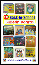 200+++ Back-to-School Bulletin Boards and Classroom Doors at RainbowsWithinReach