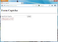 Test Form Captcha CodeIgniter