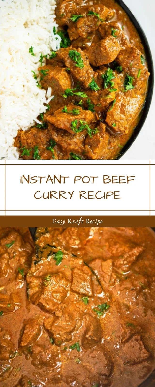 INSTANT POT BEEF CURRY RECIPE