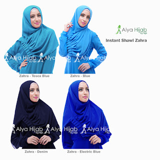 Fasmina instan - Instant Shawl Zahra - produksi alya hijab by naja