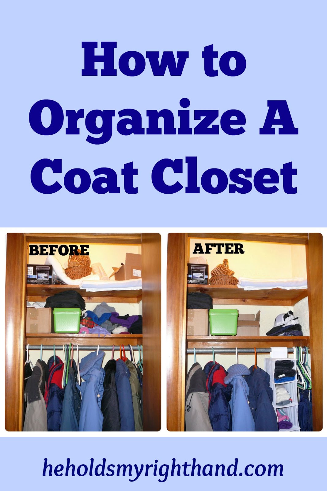 How to Organize a Coat Closet