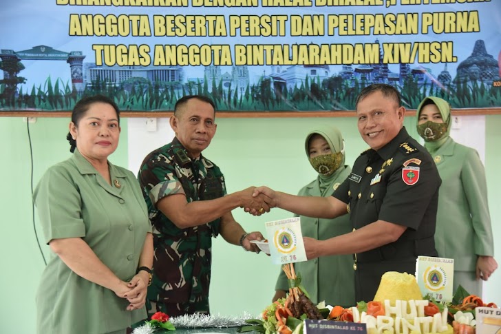 Gelar Syukuran HUT BINTALAD ke -76, Kabintaljarahdam Tanamkan Nilai - Nilai Transformasi Bintal ke Depan