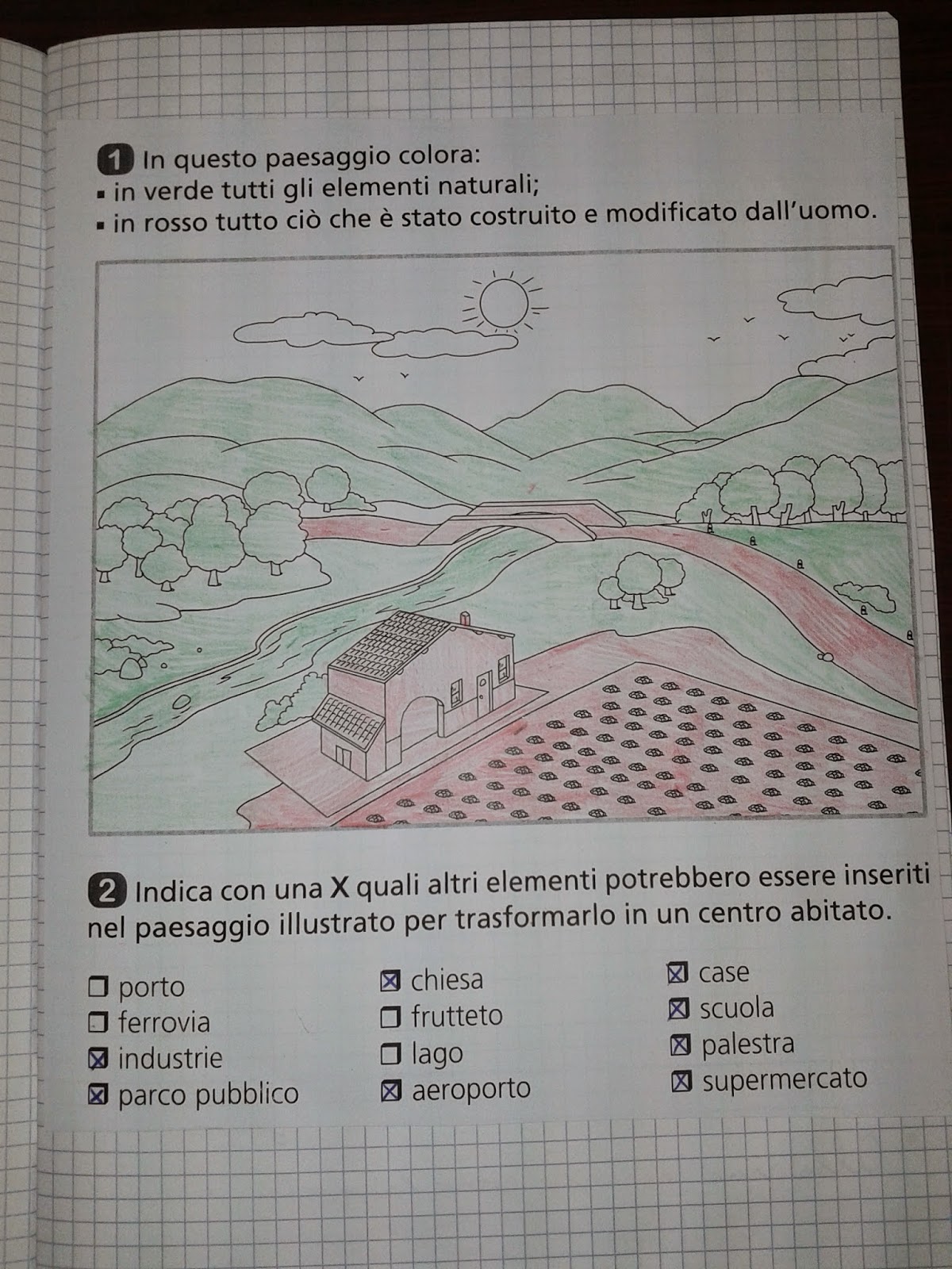 QUADERNO DI GEOGRAFIA 3 B C