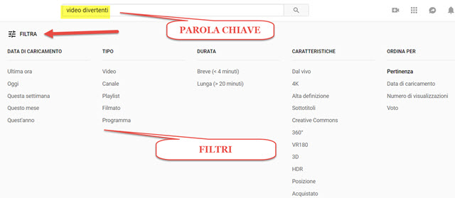 filtri-youtube