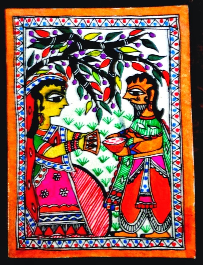 Madhubani Painting (Bihar) 