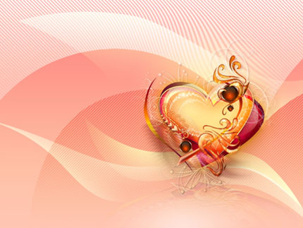 Valentines  Wallpaper on 3d Heart Wallpaper For Valentines Day Jpg