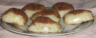 Rice croquettes with cheese