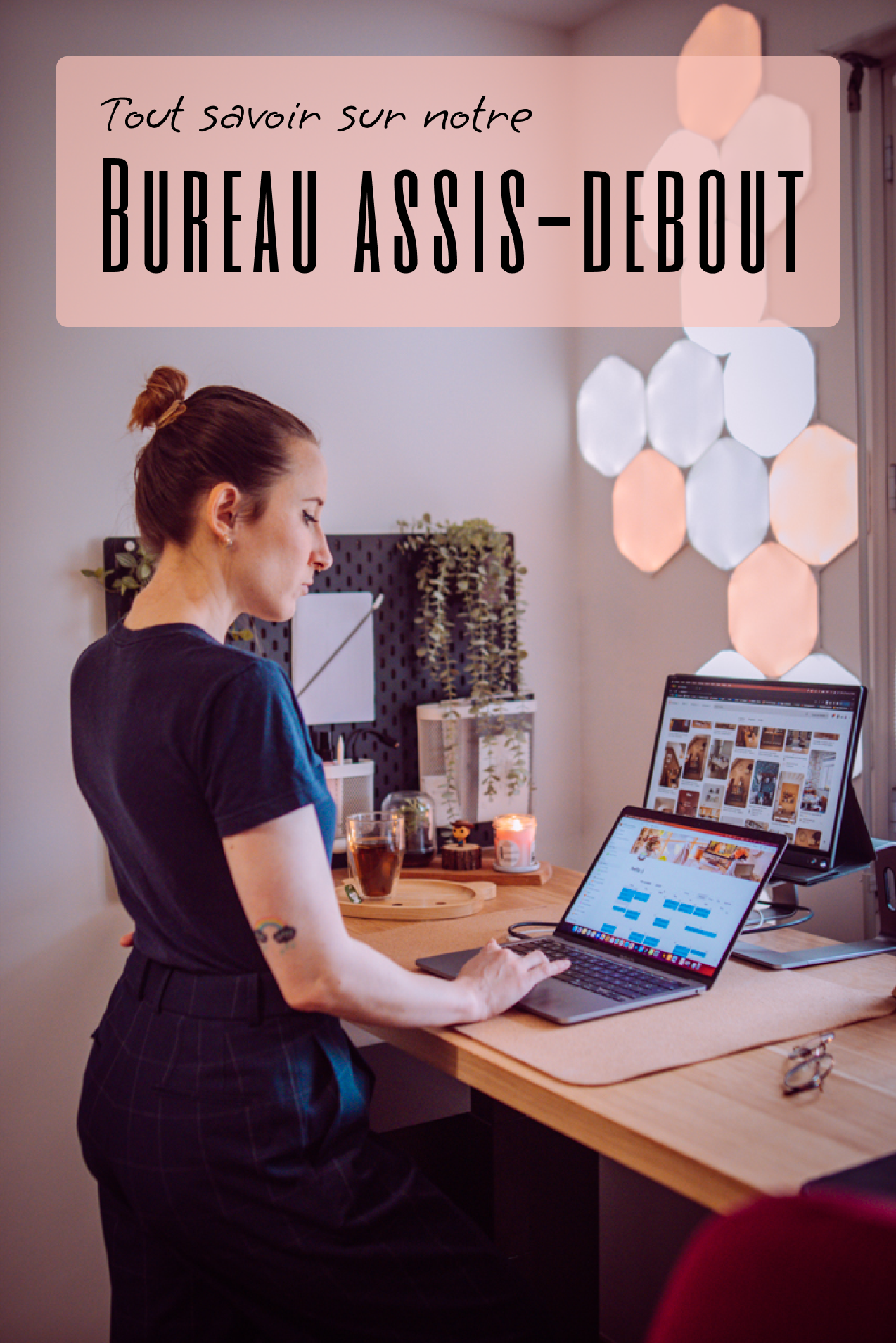 Set up bureau - notre standing desk