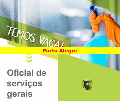 Vaga para Serviços Gerais em Porto Alegre