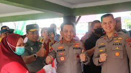 Sambut HUT TNI ke 77, Kapolda Sumut Donorkan Darahnya untuk kemanusiaan