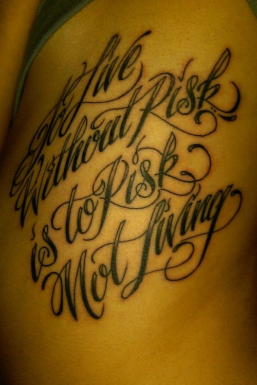 I think Tattoos Fonts Cursive