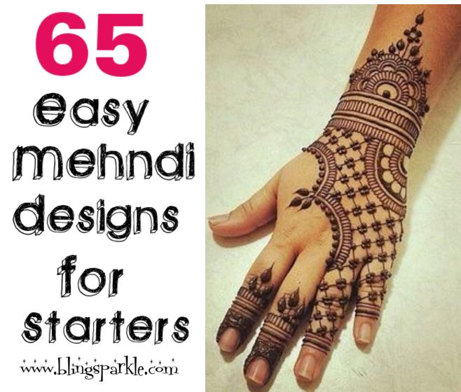 65 Easy Mehndi Designs For Starters Beginner Friendly Mehndi