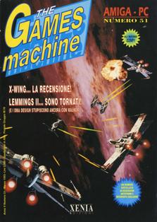 TGM The Games Machine 51 - Marzo 1993 | ISSN 1129-2326 | CBR 215 dpi | Mensile | Videogiochi
The Games Machine, conosciuta anche con l'acronimo TGM, è una rivista mensile dedicata ai videogiochi per PC. Il primo numero è stato pubblicato nel Settembre del 1988.
Inizialmente la rivista italiana era la traduzione dell'omonima rivista britannica, che venne però chiusa nel 1990 dopo 34 numeri. In Italia la pubblicazione continua tuttora in modo indipendente.
In origine è stata pubblicata dalla casa editrice milanese Xenia Edizioni, diretta da Bonaventura Di Bello, ed era stata concepita come testata dedicata ai videogiochi per home computer a 16-bit, ovvero principalmente Amiga e Atari ST (i PC avrebbero avuto un certo peso solo a partire dall'autunno del 1989), ma che non trascurava altri sistemi, sia tecnicamente inferiori (console come Nintendo Entertainment System, Sega Master System ed Atari VCS, e i computer MSX2) che superiori: nel primo numero della rivista una delle recensioni fu dedicata a Conqueror ed al sistema su cui girava, l'Acorn Archimedes.
Xenia pubblicava già un'altra rivista dedicata ai sistemi a 8-bit, Zzap!. Quando questa chiuse le pubblicazioni, continuò a vivere per un certo tempo come inserto all'interno di The Games Machine. Dall'Ottobre 1991, The Games Machine fu affiancata da Consolemania, sua controparte interamente dedicata ai videogiochi per console.
Dal Novembre 2005 al Gennaio 2007 compreso, The Games Machine uscì sotto etichetta Future Italy, già editore di un'altra rivista del settore, Giochi per il Mio Computer. Alla fine di Novembre 2006, Future plc, la casa madre della divisione Future Italy, decise di vendere l'intera divisione italiana Future Media Italy per ripianare parte dei debiti di gestione, e fu acquisita da Sprea. In questo modo, dal Febbraio 2007, The Games Machine esce sotto etichetta Sprea Media Italy.
Attualmente è la più longeva rivista del settore ad essere pubblicata in Italia.