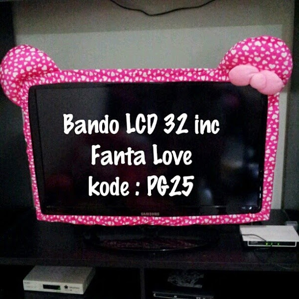 Bando LCD Hello Kitty Murah  Grosir Ecer 32 inc Fanta Love