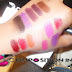 make up forever Rouge Artist Intense color swatches