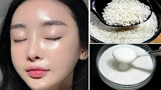 وصفة الأرز لتبييض الوجه