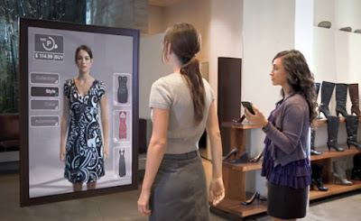 interactive multi-touch mirrors