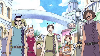 ワンピース アニメ 空島 スカイピア 155話 エンジェル島 ラブリー通り | ONE PIECE Episode 155 Skypiea