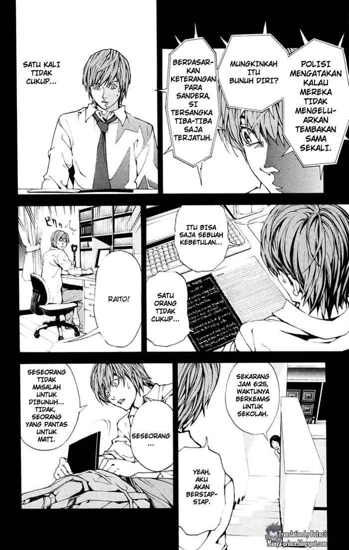 Baca Manga, Baca Komik, Death Note Chapter 1, Death Note 1 Bahasa Indonesia, Death Note 1 Online, Death Note 1 Indo