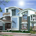 luxury 5 bedroom home design by Master Design Uppala Kasaragod, Kerala