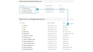 silakan co-pas aplikasi yang telah di-extract