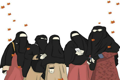 Gambar Kartun Muslimah 5 Sahabat