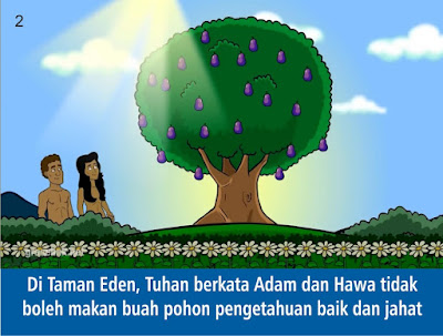 Komik Alkitab Anak: Adam dan Hawa