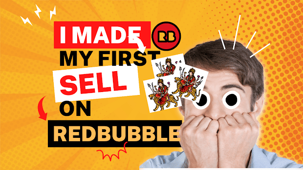 Make Money Online: My Secret For First Sell On Redbubble Thumbnail