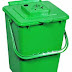 Green Kitchen Compost Container