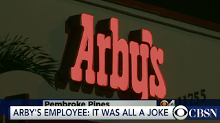Arby's Employee Accused Of Denying Officer Searvice Speaks Out--Blames Racism