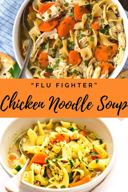 “Flu Fighter” Chicken Noodle Soup