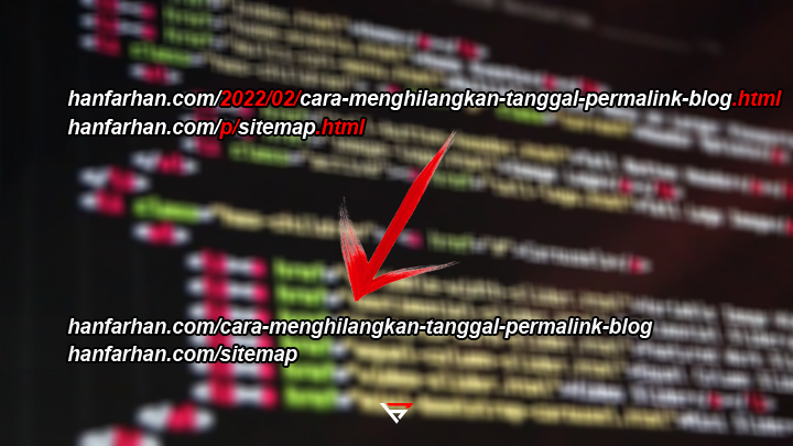 Cara Menghilangkan Tanggal, Page dan HTML Permalink pada URL Blog