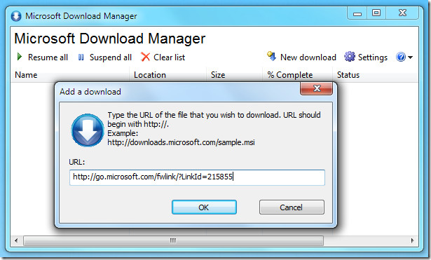 microsoft download manager